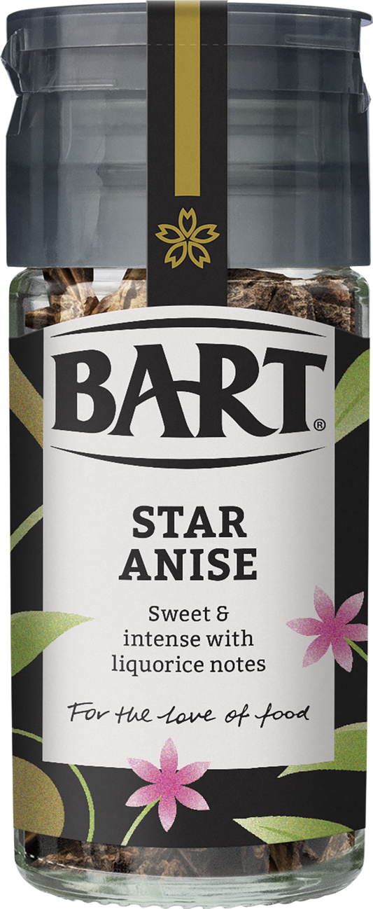 Bart Star Anise 12g – Whole Spice for Mulled Wine & Pho