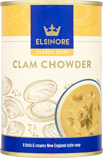 Elsinore Clam Chowder Soup 400g