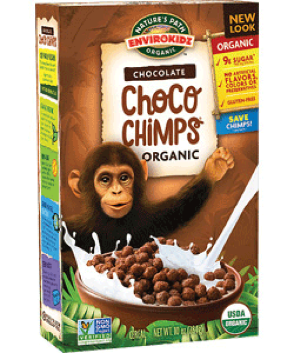 Organic Choco Chimps Cereal 284g