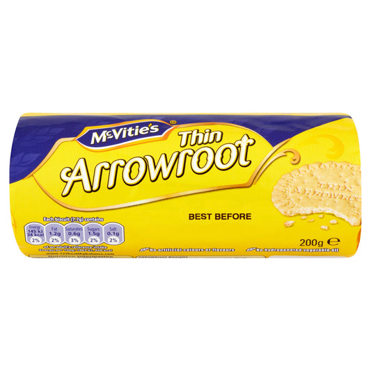 McVitie's Thin Arrowroot Biscuits 200g