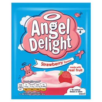 Angel Delight Strawberry 59g | Instant Dessert Mix