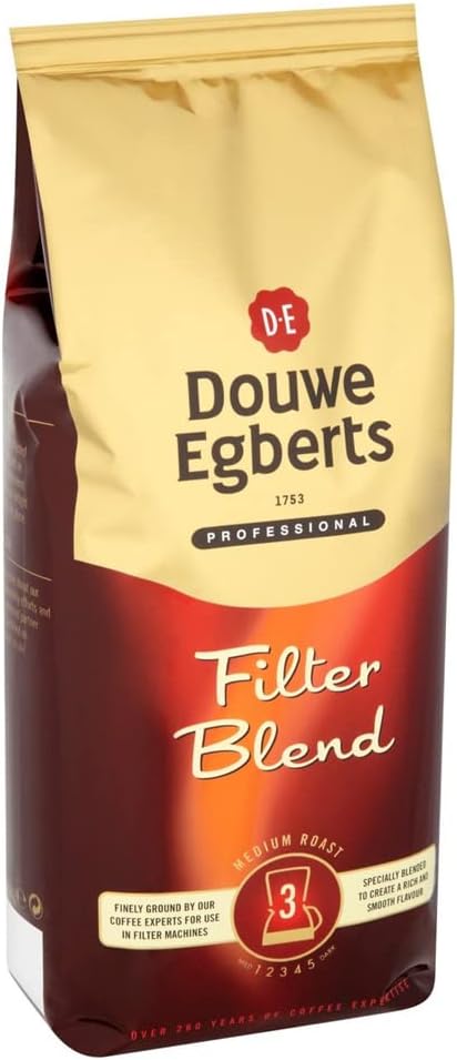 Douwe Egberts Medium Roast Ground Filter Coffee 1kg