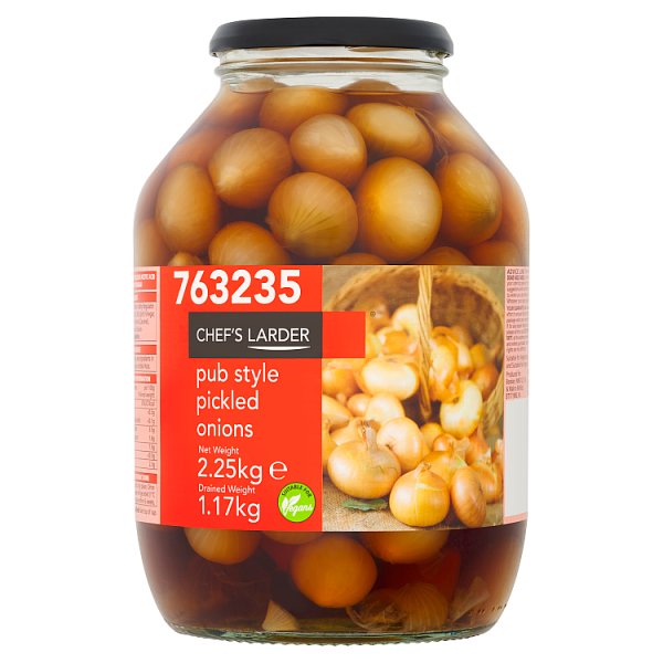 Chef's Larder Pub Style Pickled Onions 2.25kg