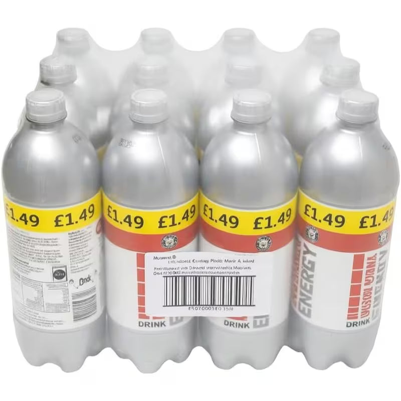 Euro Shopper Original Energy Drink 12 Bottles