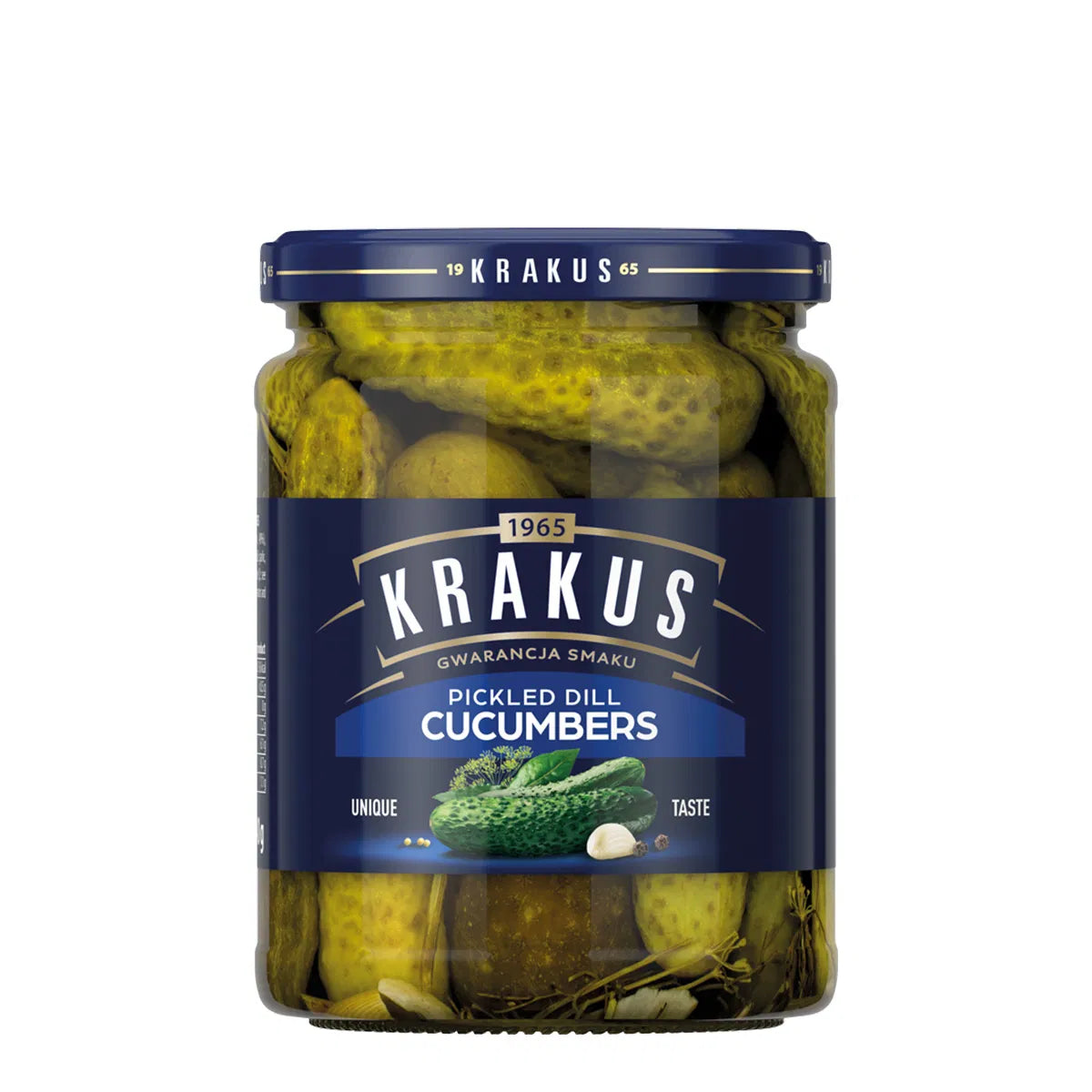 Krakus Polish Pickled Dill Cucumbers 490g