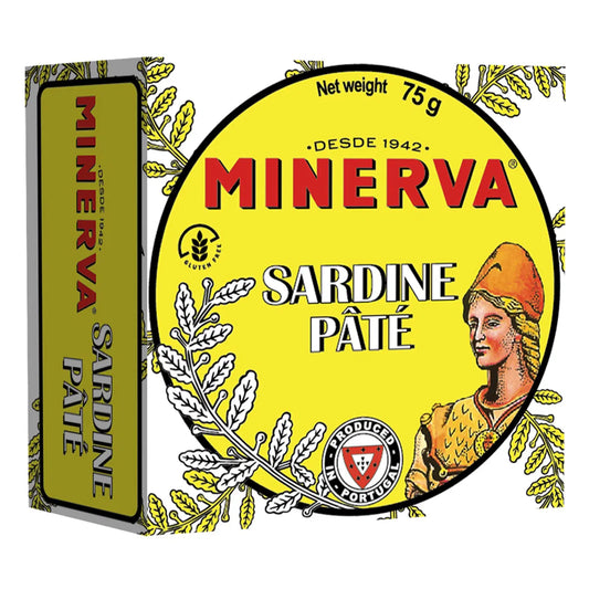Minerva Sardine Pate 75g Traditional Portuguese Spread