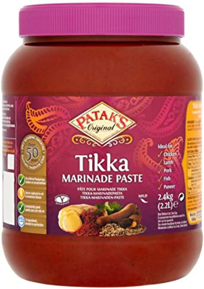 Patak’s Tikka Marinade Paste Mild 2.4kg Gluten Free Catering Tub