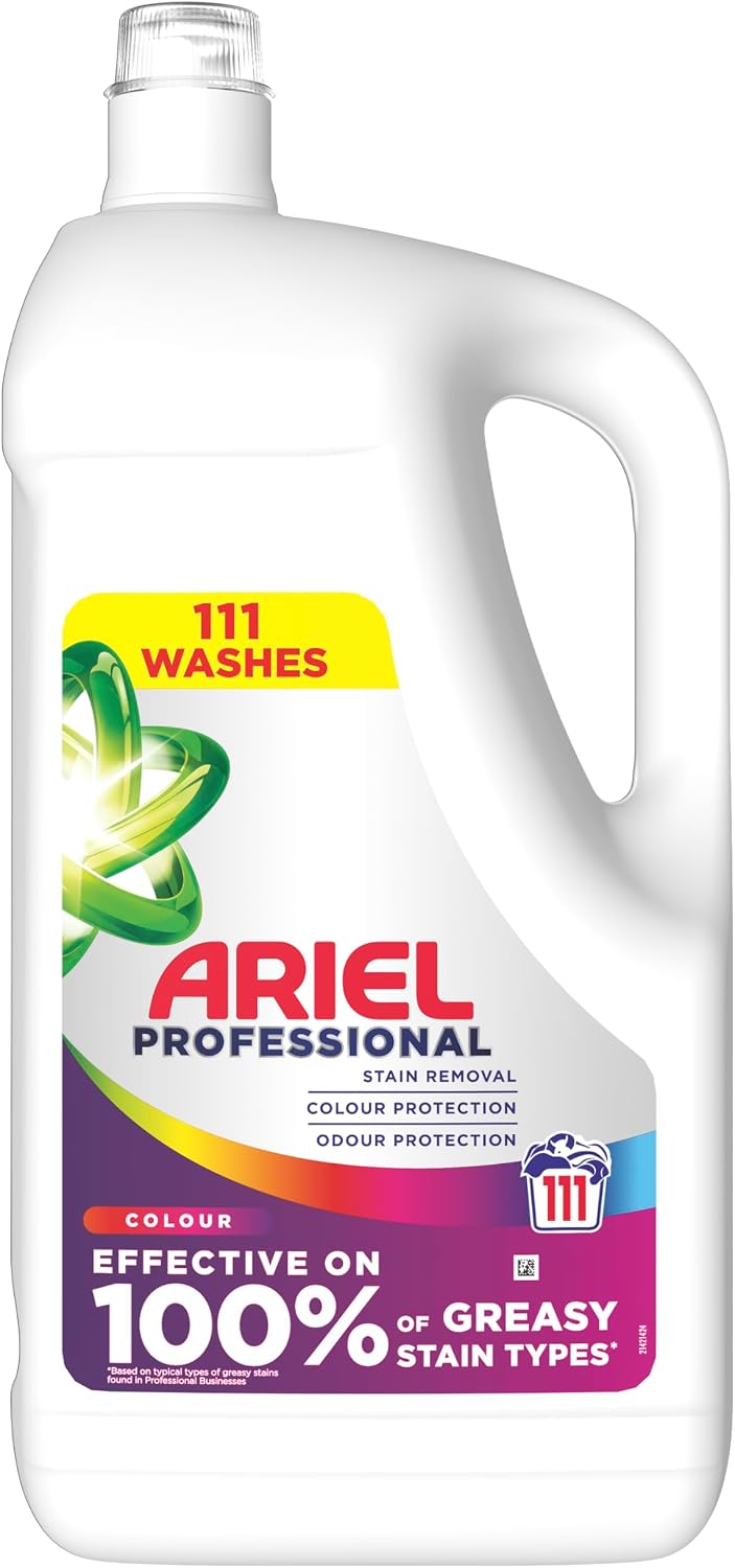 Ariel Professional Colour Laundry Detergent Liquid 111 Washes 4.995L