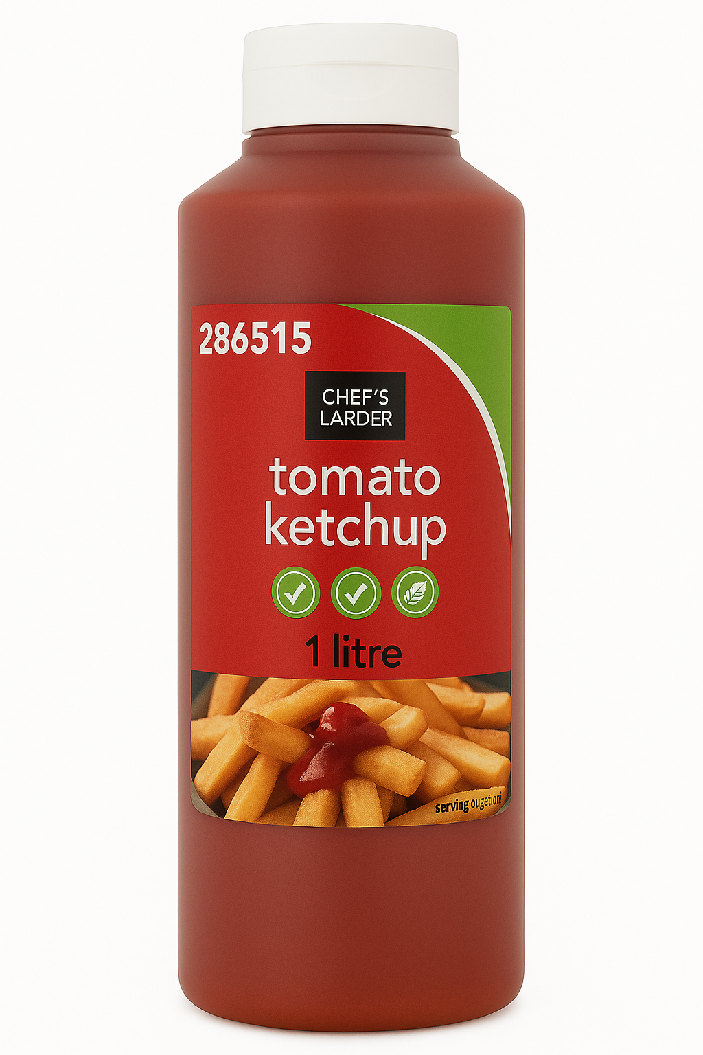 Chef's Larder Tomato Ketchup 1 litre