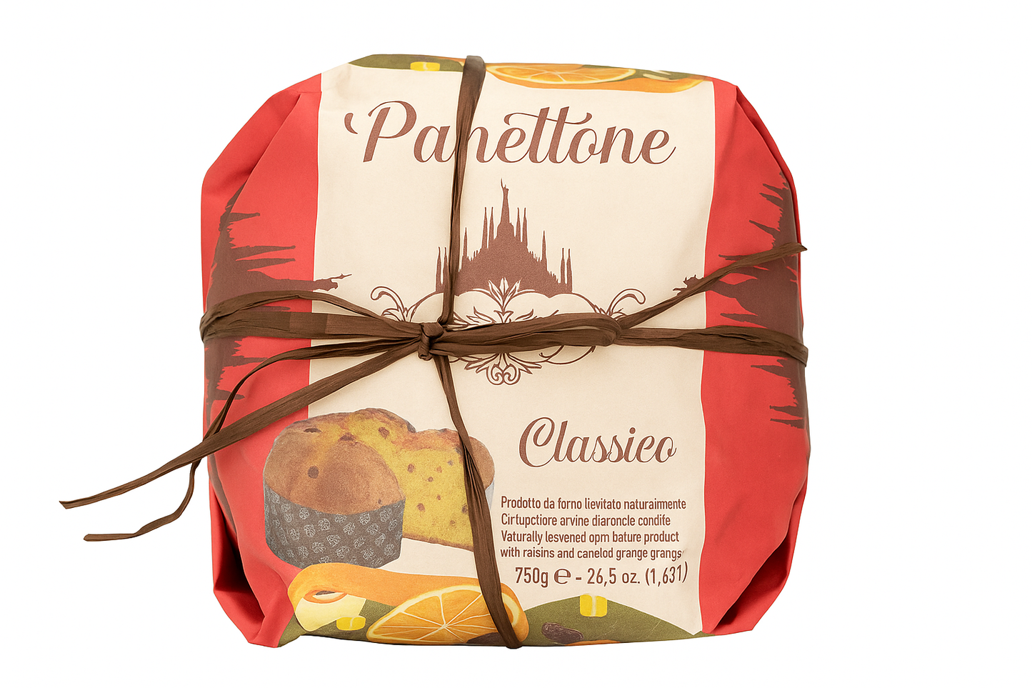 Panettone Classico Milan 750g – Traditional Italian Christmas Cake