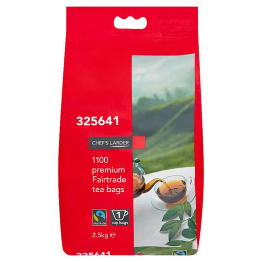Chef's Larder 1100 Premium Fairtrade Tea Bags 2.5kg