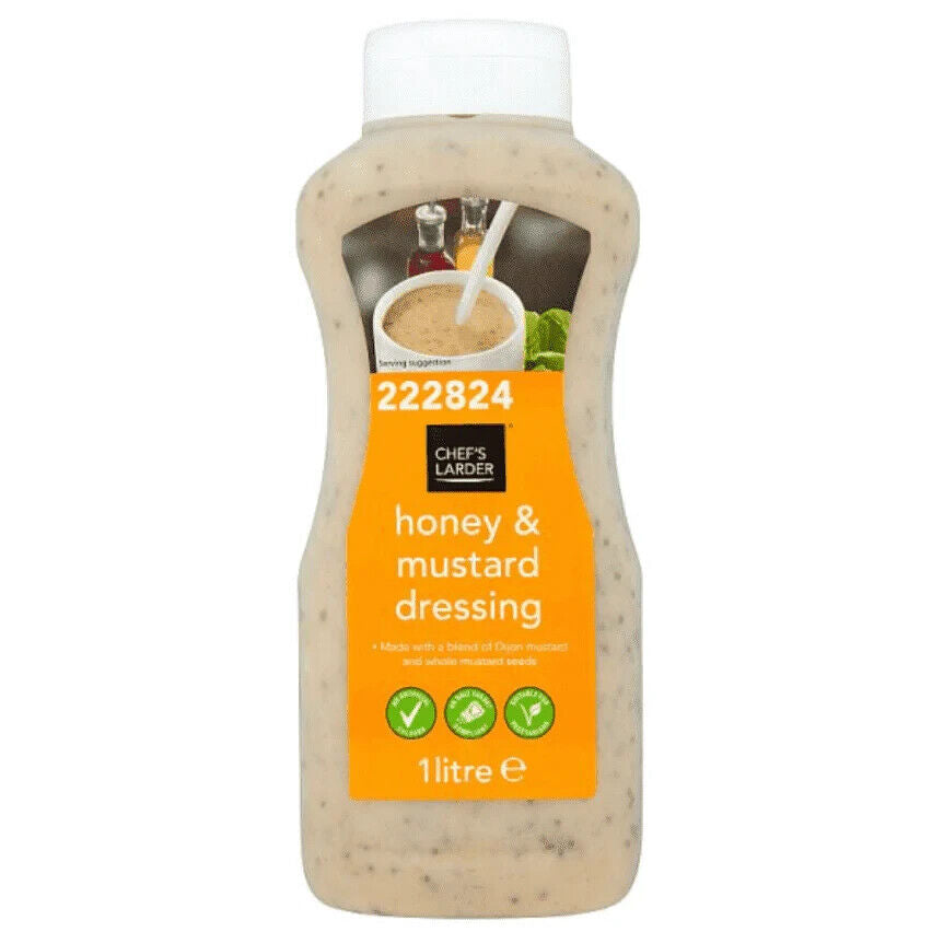 Chef's Larder Honey & Mustard Dressing 1L