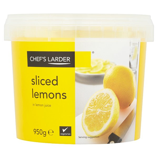 Chef's Larder Sliced Lemons in Lemon Juice 950g