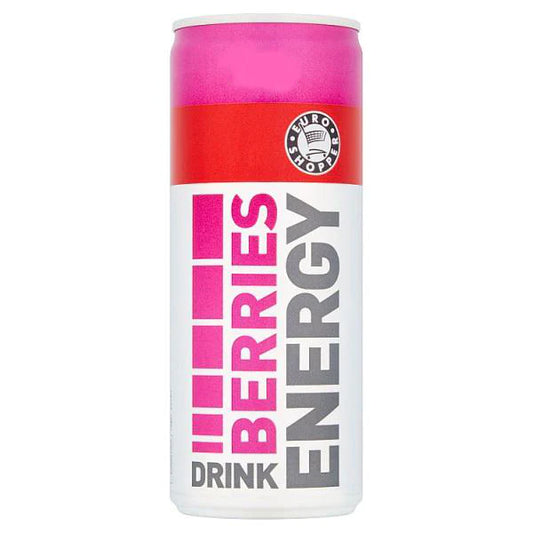 Euro Shopper Berries Energy Drink 250ml