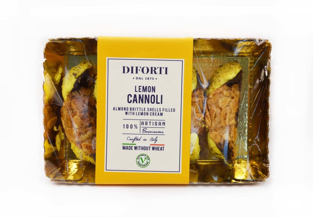 DIFORTI Gluten Free Cannoli Lemon 200g