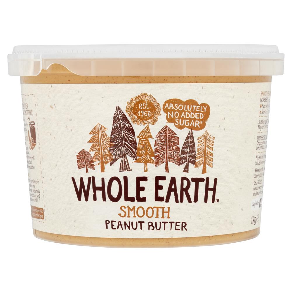 Whole Earth 1kg Peanut Butter Smooth