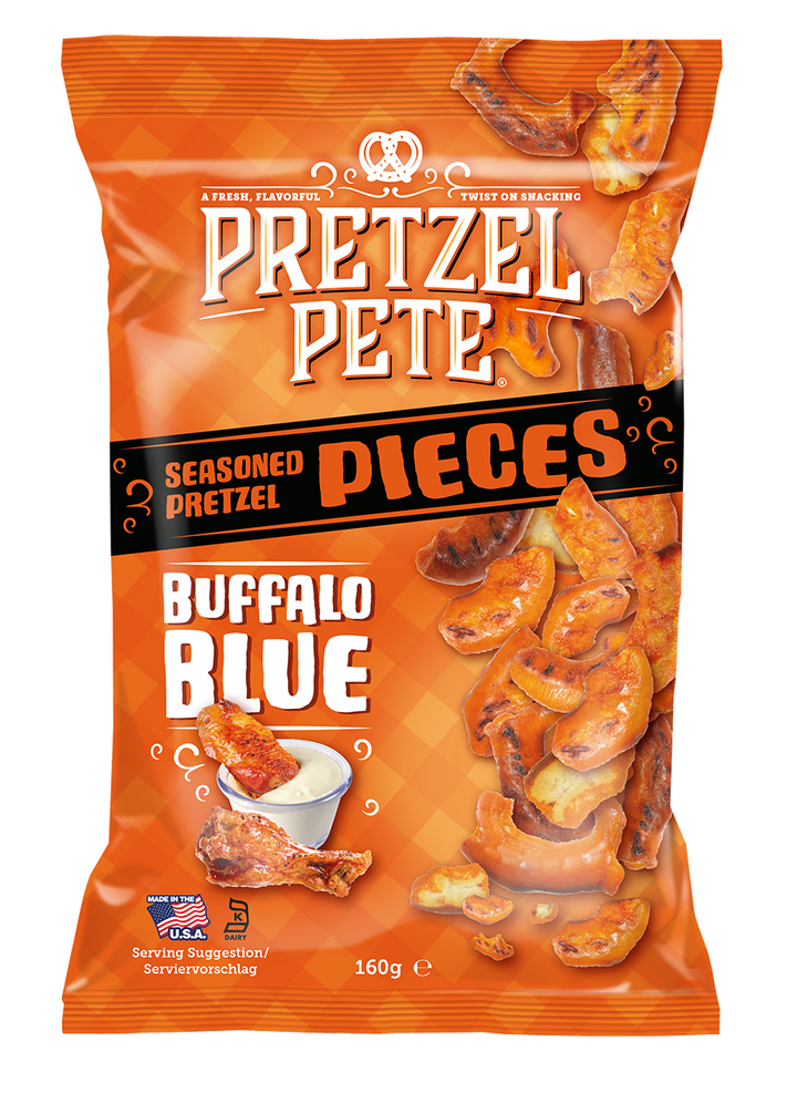 Pretzel Pete - Buffalo Blue Pieces 160g