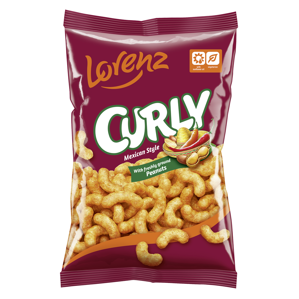 Lorenz Curly Mexican Style Peanut Puffs 100g