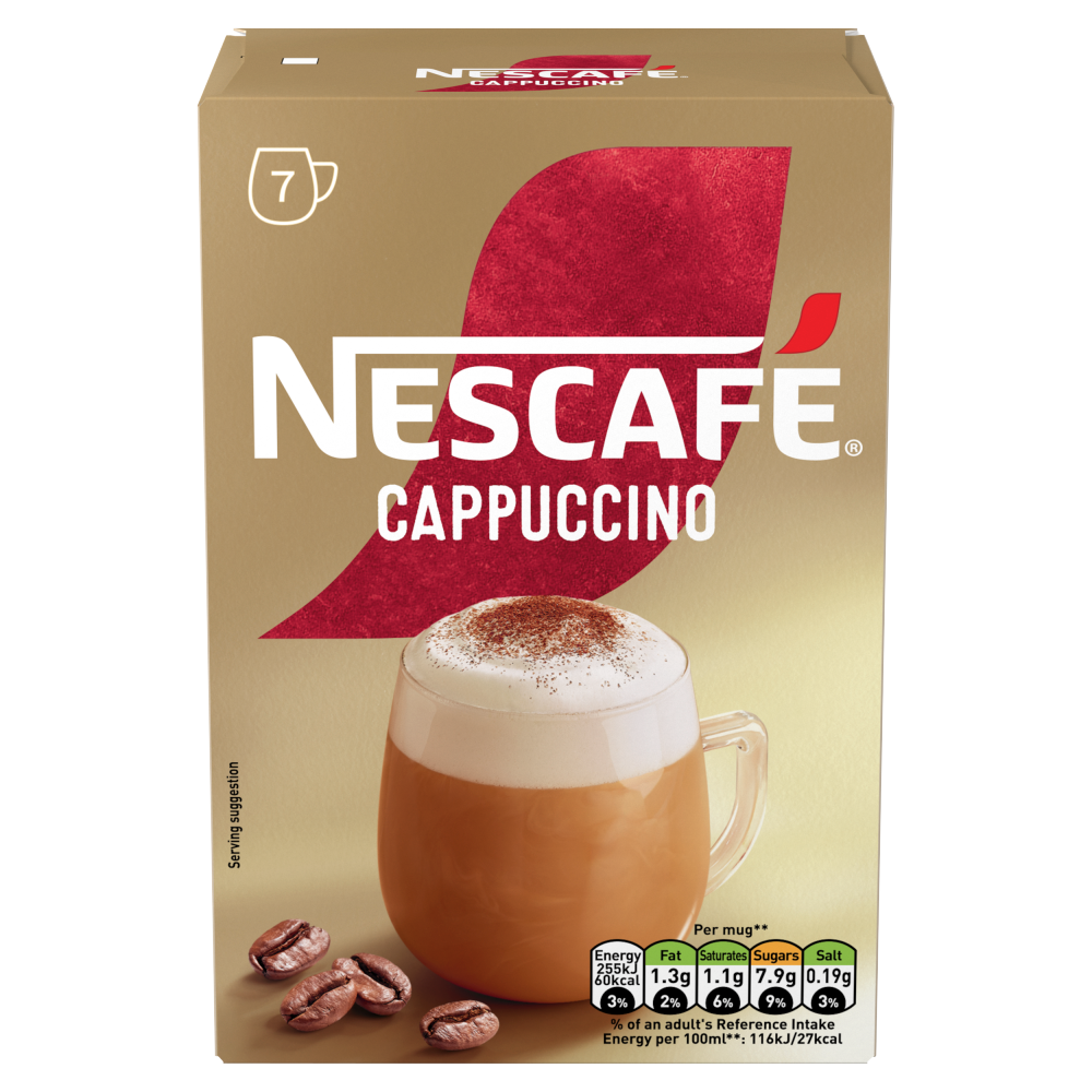 Nescafé Cappuccino – 7 Sachets