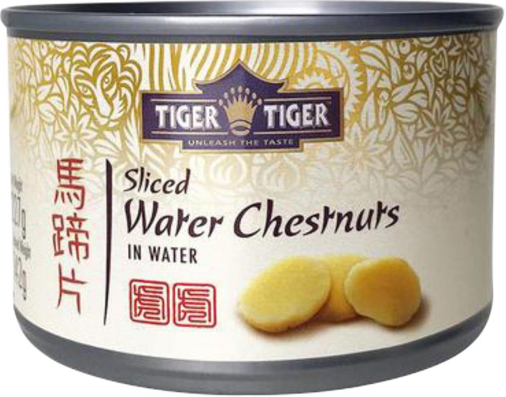 TIGER TIGER Sliced Water Chestnuts in Water 227g