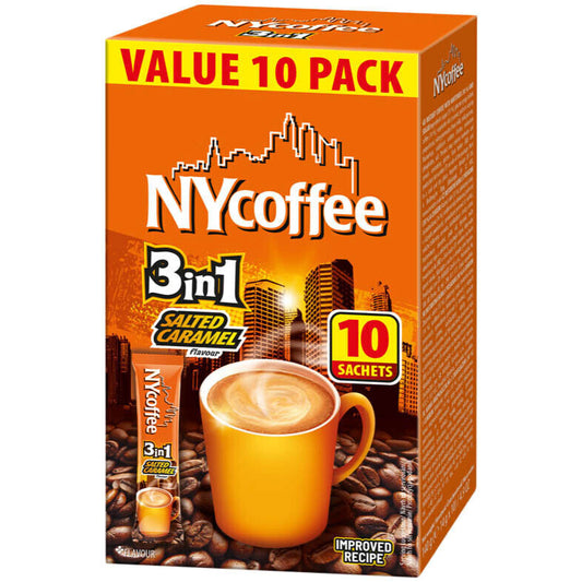NY Coffee 3-in-1 Salted Caramel 10 Pack