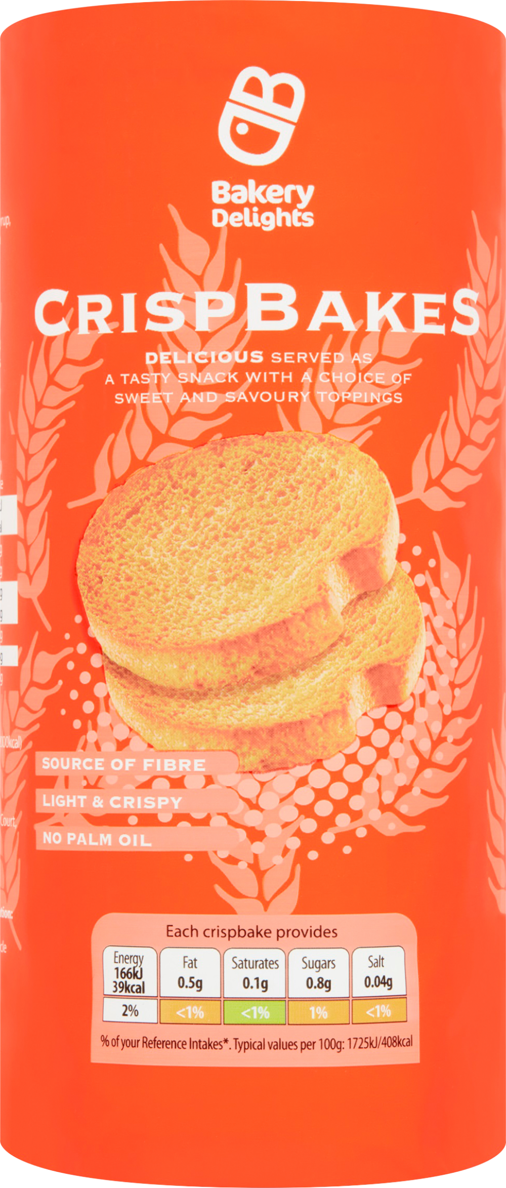 Bakery Delights Crisp Bakes 125g