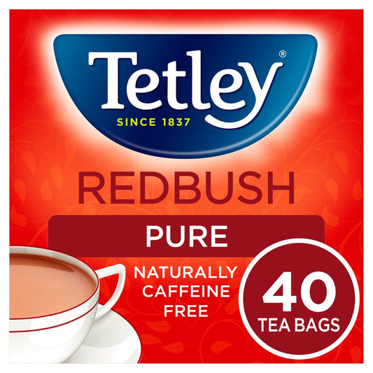 Tetley Redbush 40 Tea Bags, 100g