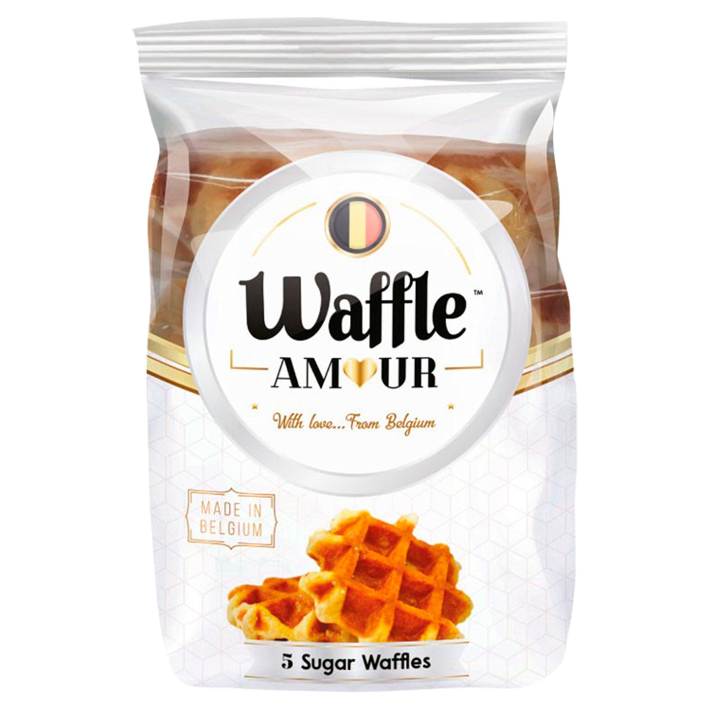 Waffle Amour Sugar Pearl Waffles 275g
