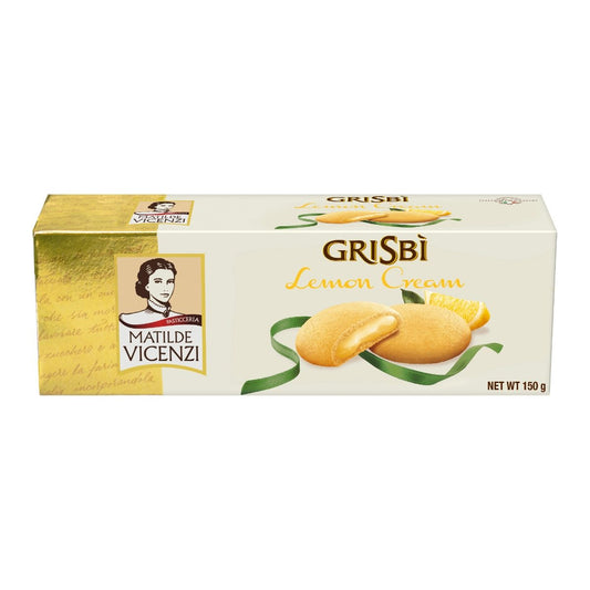 Vicenzi - 'Grisbi' Lemon Cream Biscuits 150g