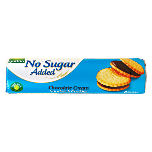 Gullon No Sugar Added Chocolate Cream Sandwich Cookies 250g
