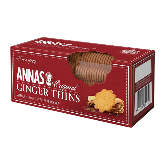 Annas Original Ginger Thins 150g