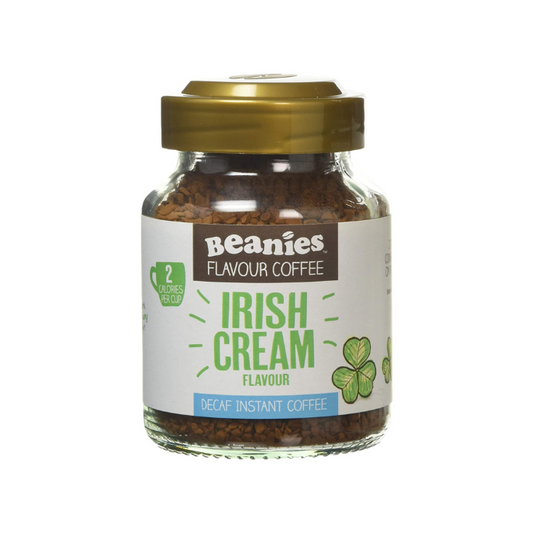 Beanies Irish Cream Flavoured Decaf Instant Coffee 50g
