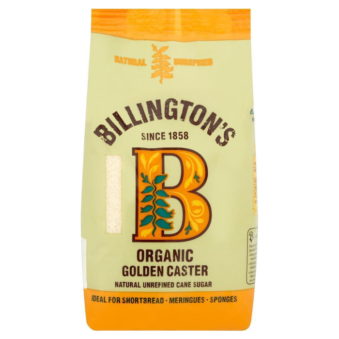 Billington's Organic Golden Caster Sugar 500g