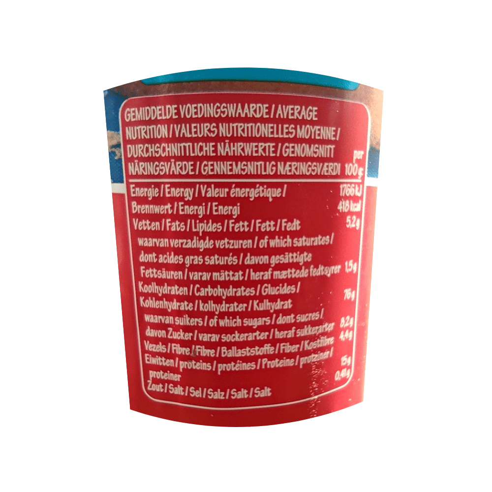 Bolletje Dutch Crispbakes Toasts 125g Label (2)