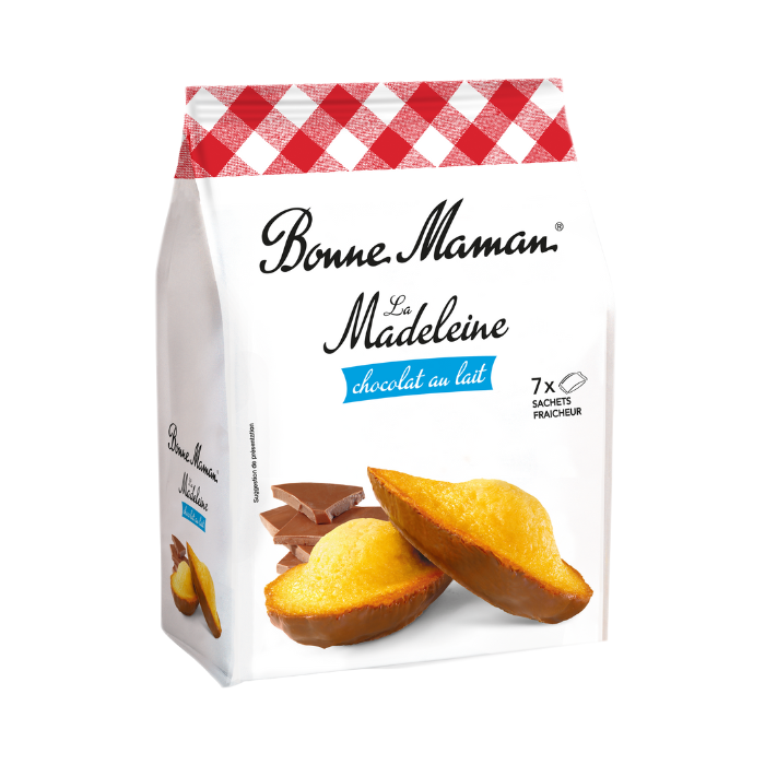 Bonne Maman Madeleine with Milk Chocolate 210g