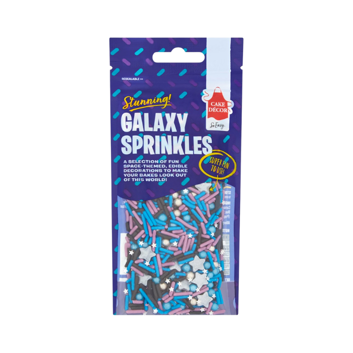Cake Decor Stunning Galaxy Sprinkles 50g