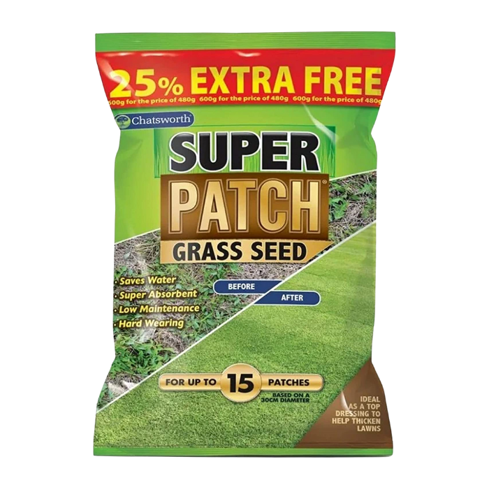 Chatsworth Super Patch Grass Seed 600g