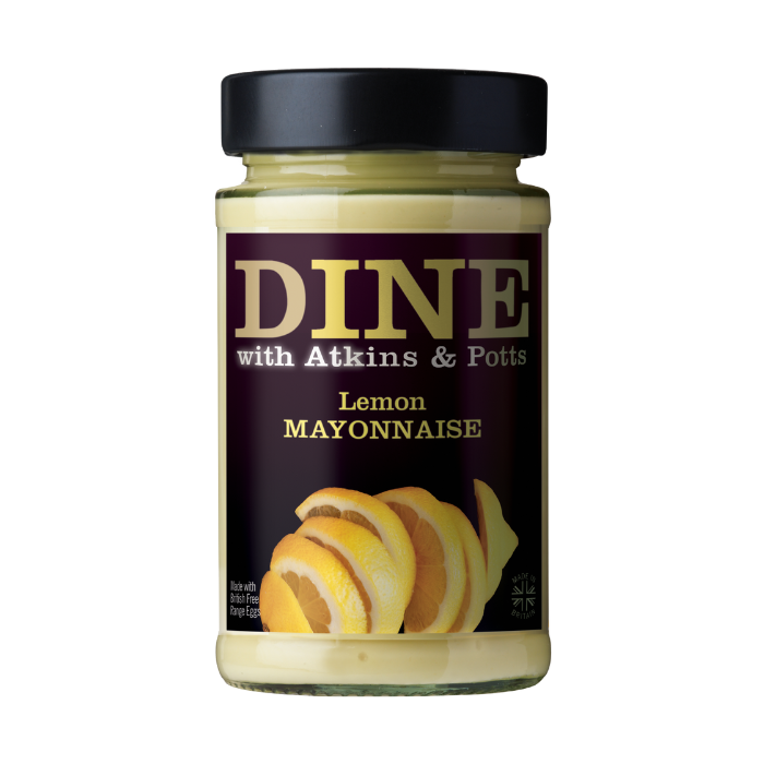 DINE with Atkins & Potts Lemon Mayonnaise 200g