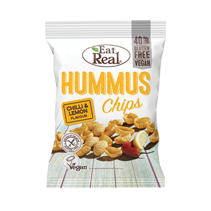 Eat Real Hummus Chips Chilli & Lemon 45g