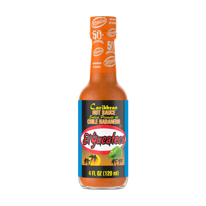 El Yucateco Caribbean Habanero Hot Sauce 120ml