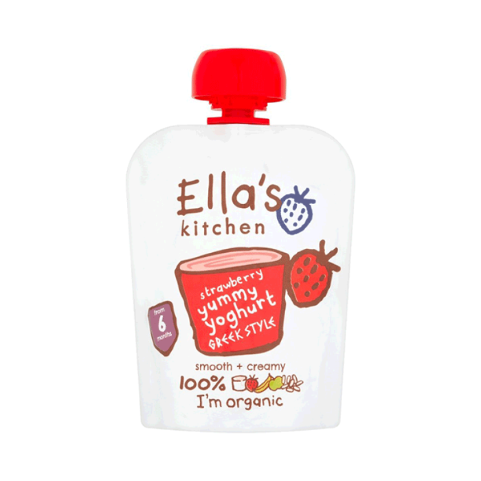 Ella’s Kitchen Organic Strawberry Yoghurt Baby Pouch 90g