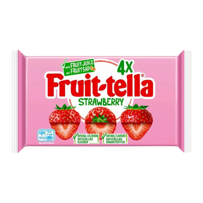 Fruittella Strawberry Sweets 4 Pack