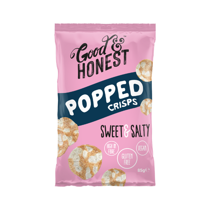 Good & Honest Popped Crisps Sweet & Salty Flavour 85g