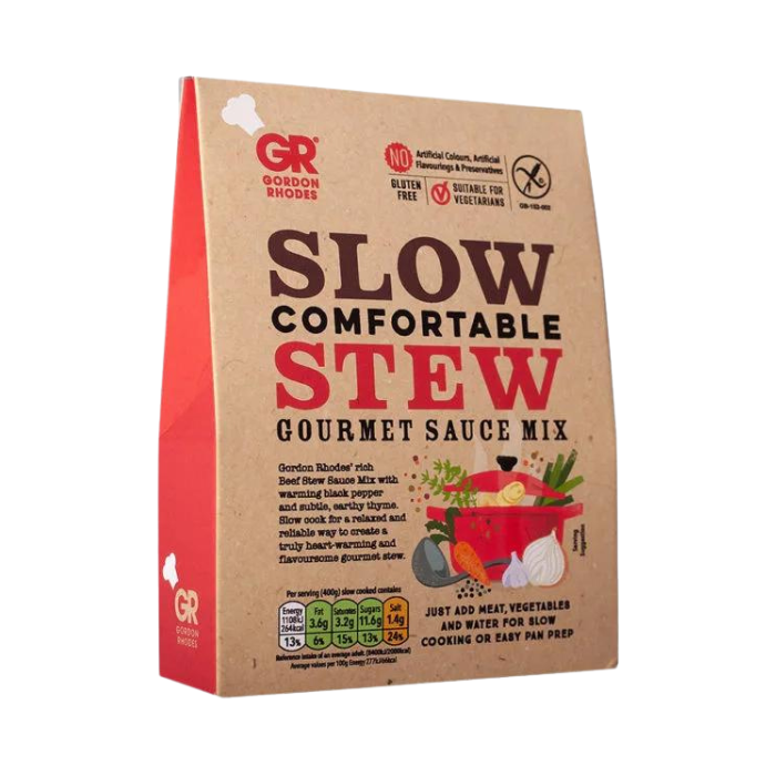 Gordon Rhodes Slow Comfortable Stew Gourmet Sauce Mix 75g