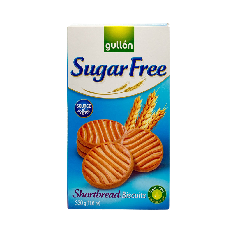 Gullon Sugar Free Shortbread Biscuits 330g
