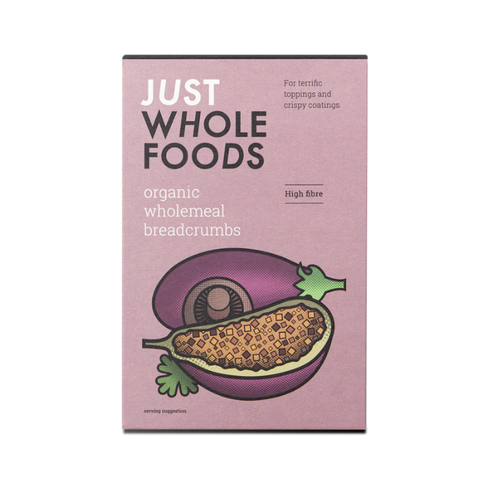 Just Wholefoods Organic Wholemeal Breadcrumbs 175g