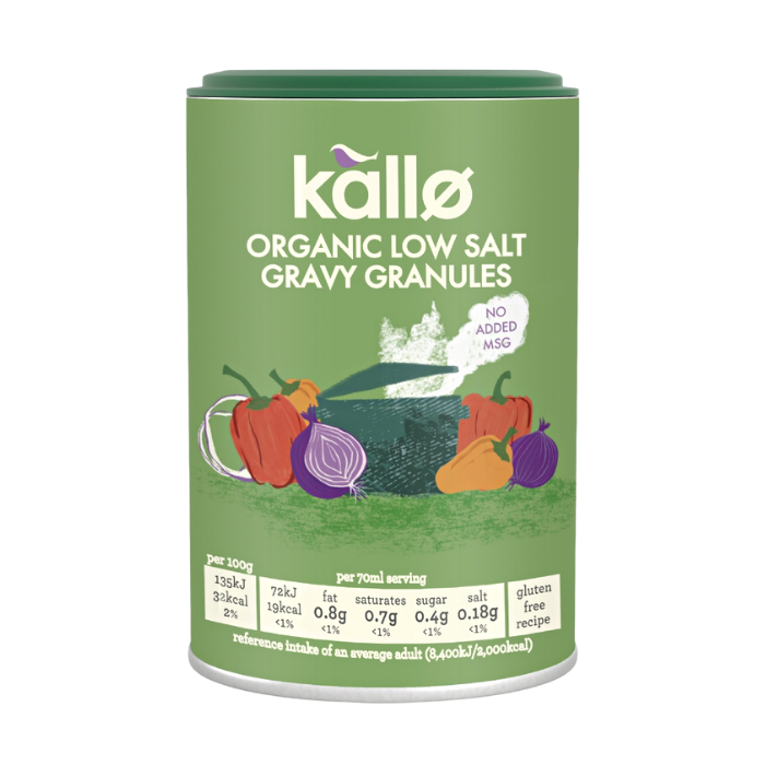 Kallo Organic Low Salt Gravy Granules 160g
