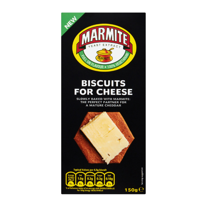 Marmite Biscuits for Cheese 150g