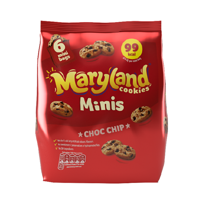 Maryland Mini Chocolate Chip Cookies 6 Pack