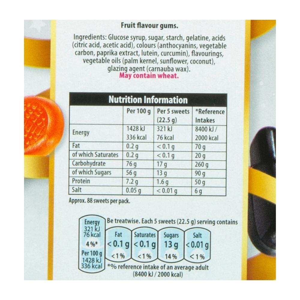 Maynards Bassetts Sports Mix 400g Label